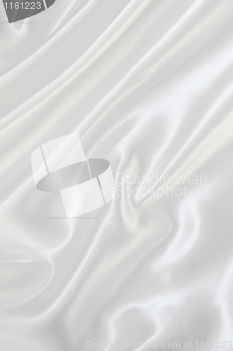 Image of Smooth elegant white silk 