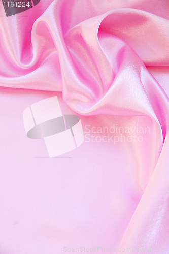 Image of Smooth elegant pink silk as background 