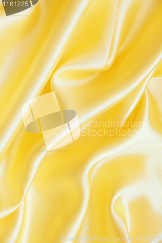 Image of Smooth elegant golden silk