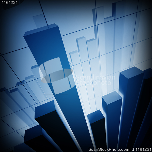 Image of financial stat graph background
