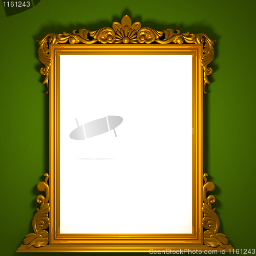 Image of classic golden frame