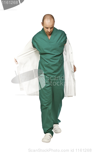 Image of dejected doctor