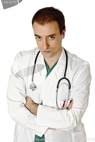 Image of confident doctor