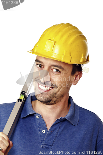 Image of handyman portrait