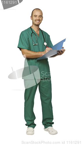 Image of doctor at work