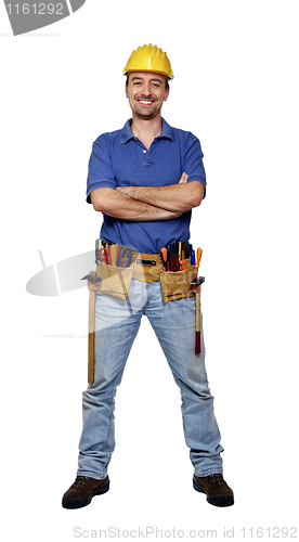 Image of confident manual worker 