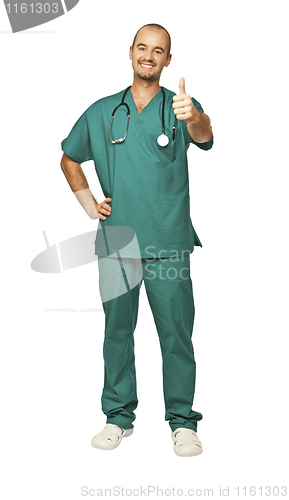 Image of positive doctor 