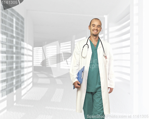 Image of walking doctor