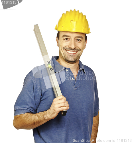 Image of handyman portrait