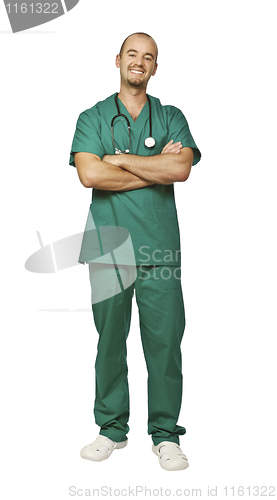 Image of confident doctor
