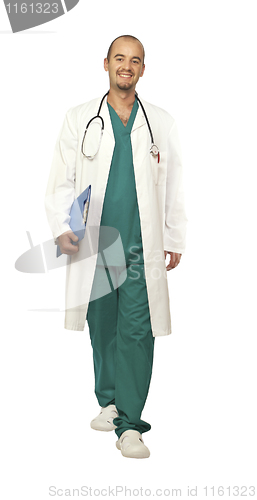 Image of walking doctor