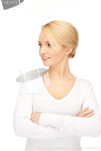 Image of happy and smiling woman.