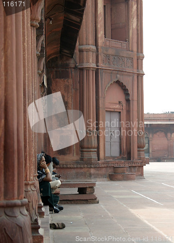 Image of Jama Masjid courtyard