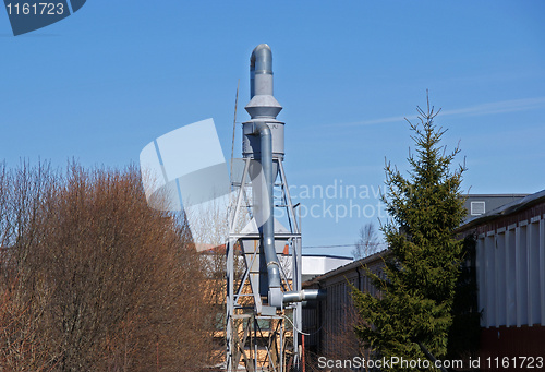 Image of tank for sawdust