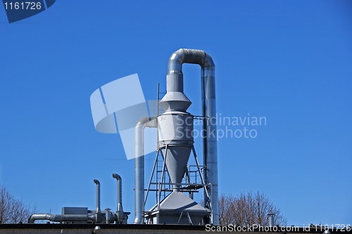 Image of tank for sawdust