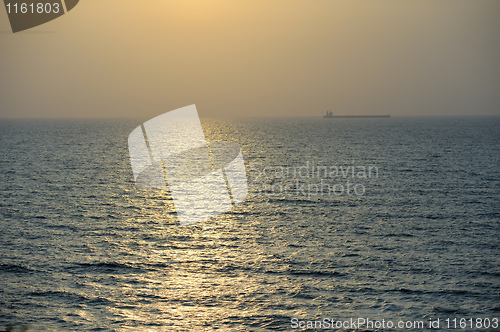 Image of Sunset on the Mediterranean Sea