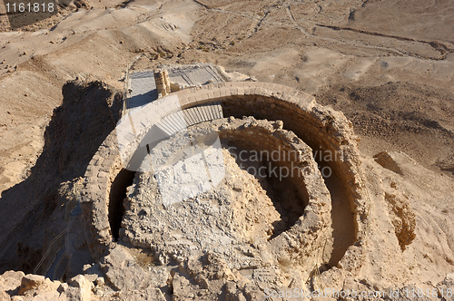 Image of Fortress Masada in Israel
