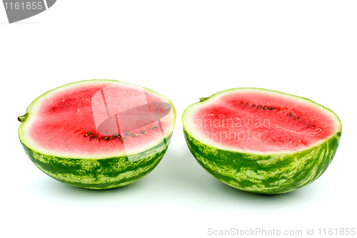 Image of Watermelon sliced on half