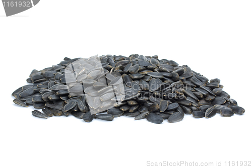 Image of Some black sunflower seeds