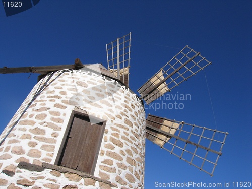 Image of spanish mill-closeup