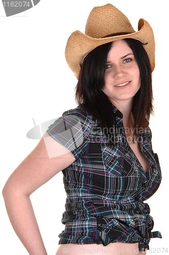 Image of Pretty cowgirl.