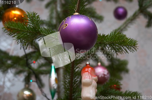 Image of Christmas decorations