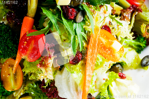 Image of fresh mixed salad