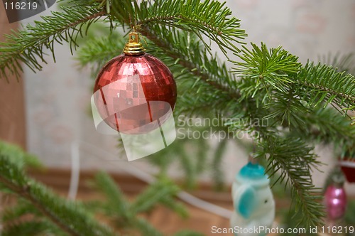 Image of Christmas decorations