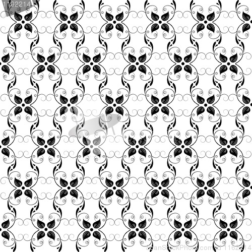 Image of  seamless floral pattern 