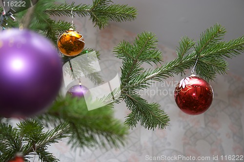 Image of Christmas decorations