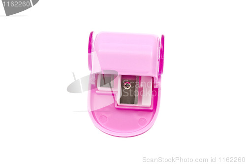 Image of Pink pencil sharpener