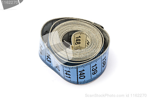 Image of Blue tape measure 