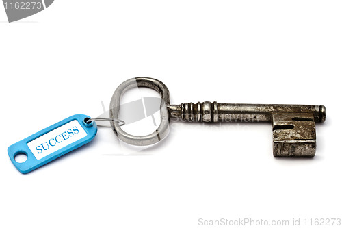 Image of Key with a success tag 