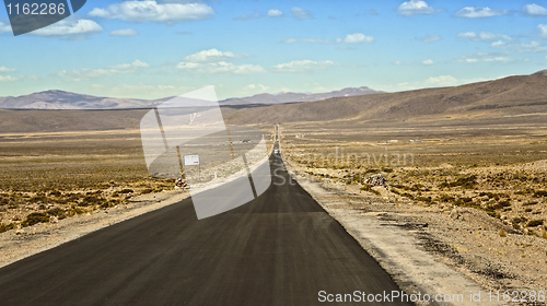 Image of way in the desert