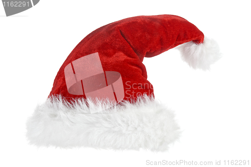 Image of santa claus red cap