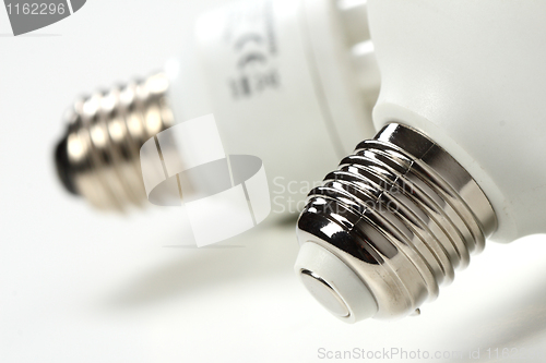 Image of detail of light bulbs