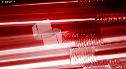 Image of Drinking straw closeup