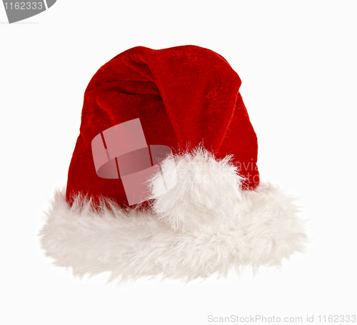 Image of santa claus red cap