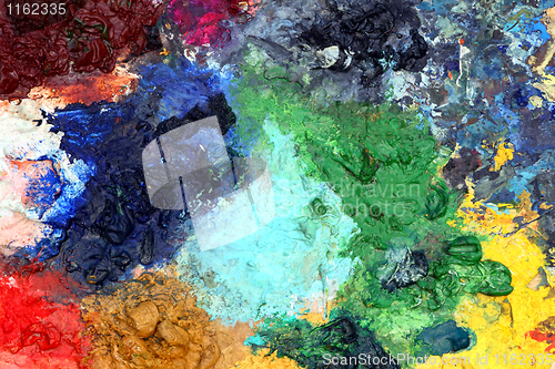 Image of color art background