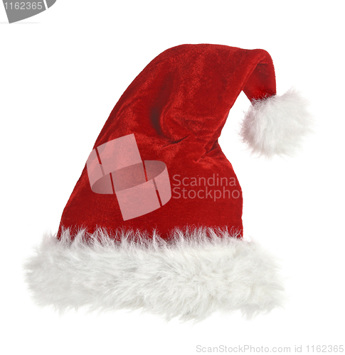 Image of santa claus red hat