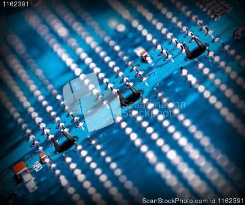 Image of electronic circuits