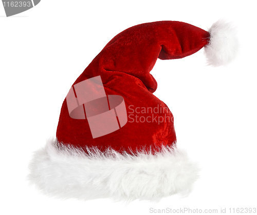 Image of santa claus red hat