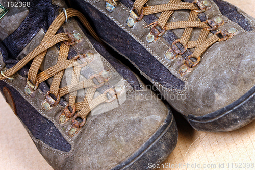 Image of trekking shoes