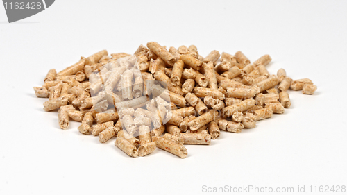 Image of wood pellet