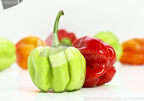 Image of chilly pepper background