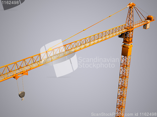 Image of metal crane background