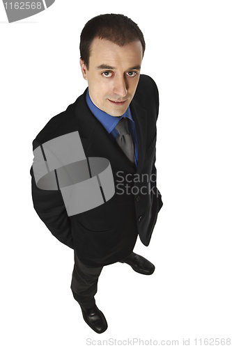Image of standing business man