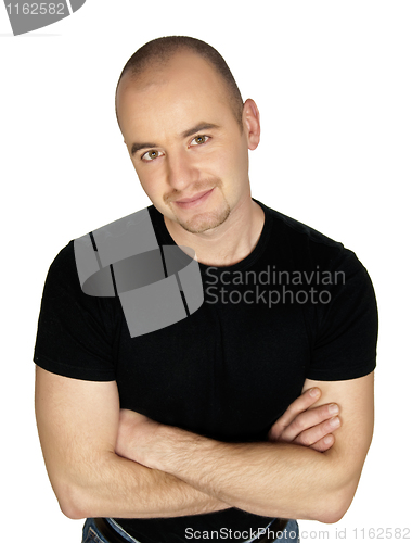 Image of man crossed arms
