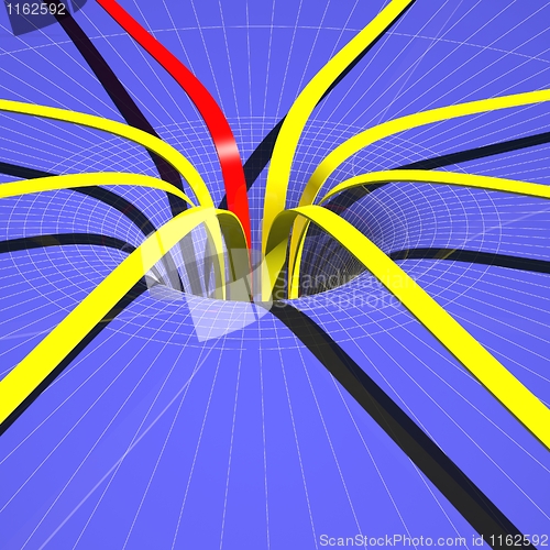 Image of abstract web image