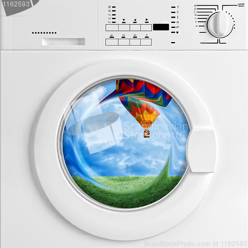 Image of eco washing machine